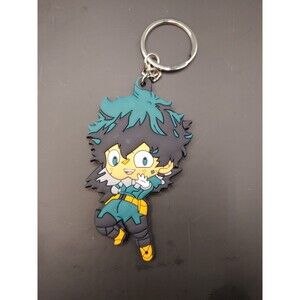 My Hero Academia - Anime Keychain - Izuku / Deku - Double Sided - Rubber - NEW
